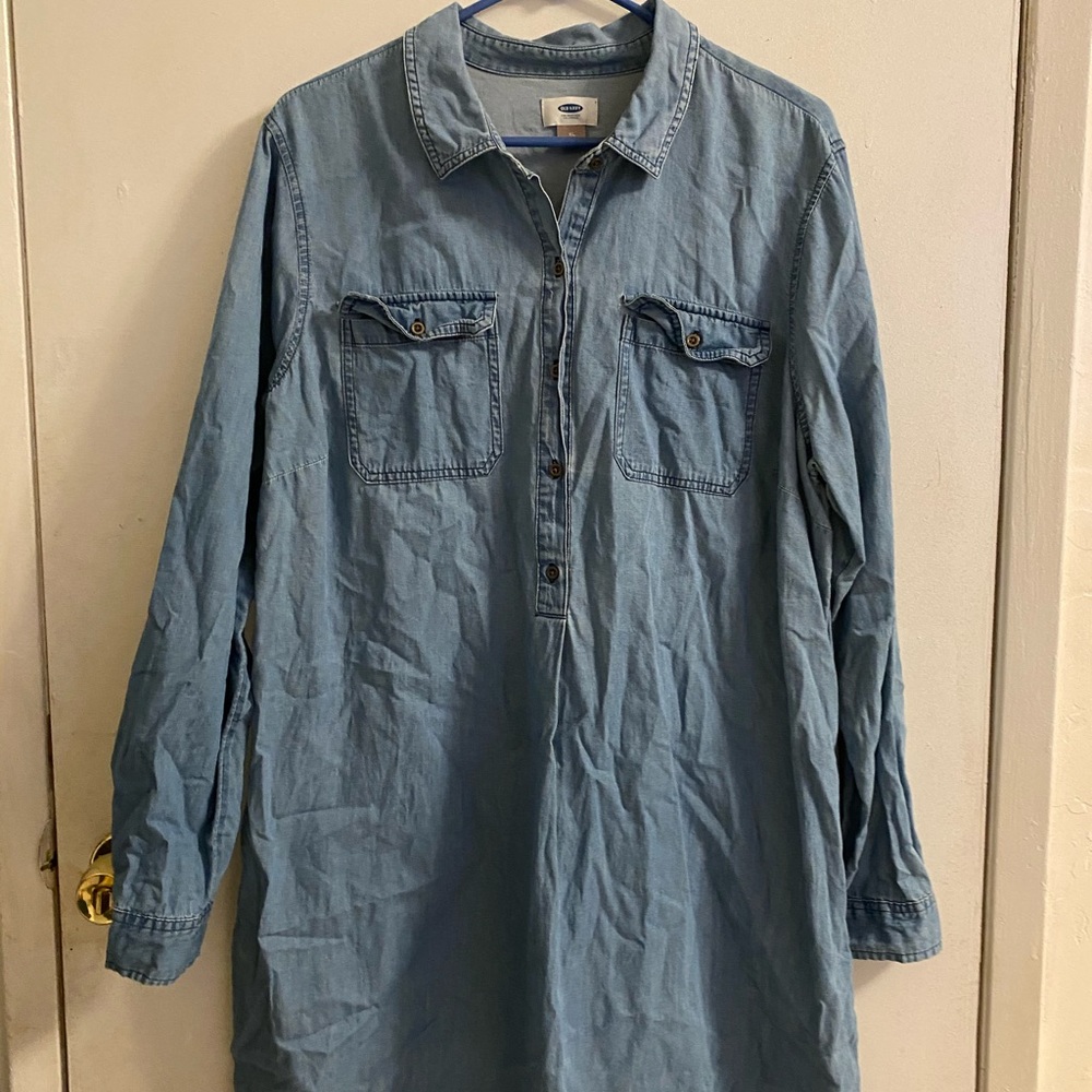 Denim dress